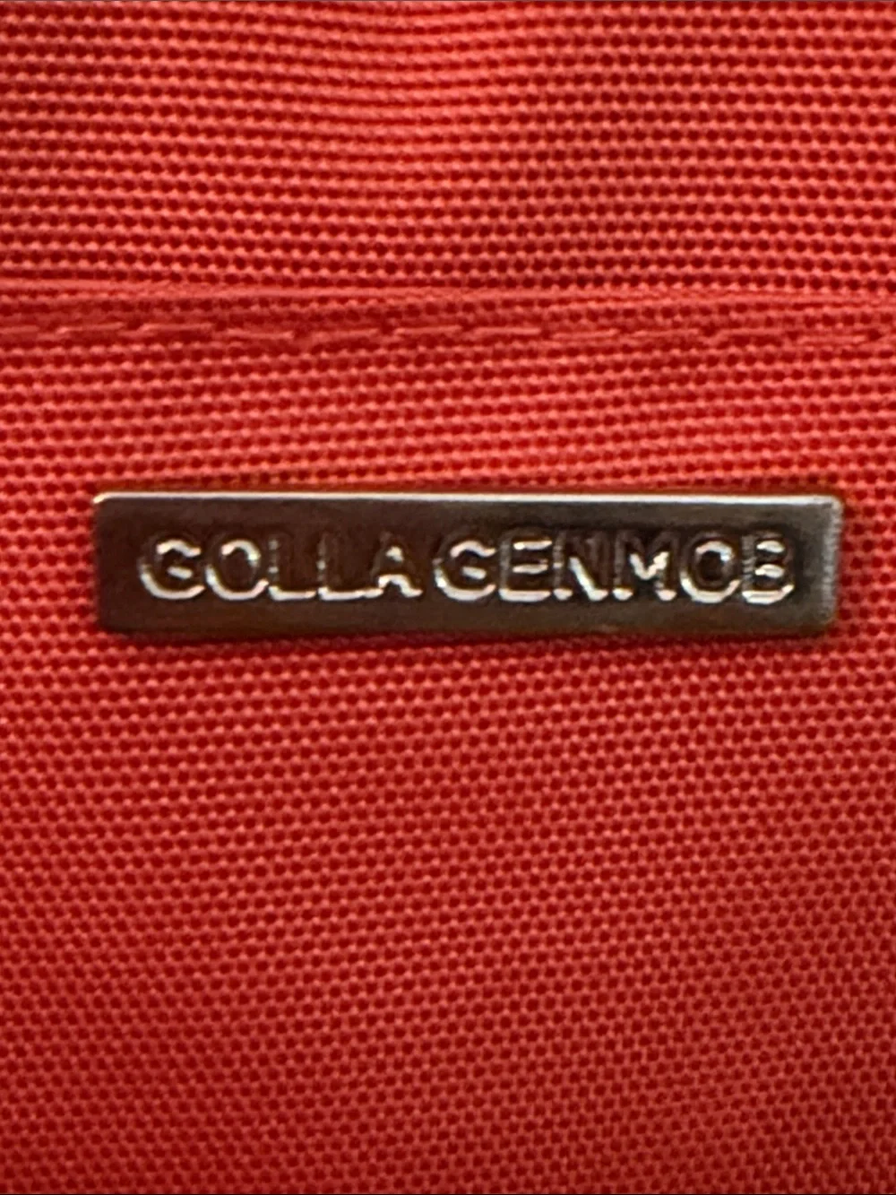 NEW Golla Gen Mob Orange Nylon Padded Laptop/Tablet Crossbody or Handle Bag
